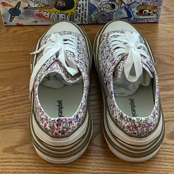 Jeffrey Campbell NIB Endorphin Platform Sneakers (8.5) - Picture 6 of 14